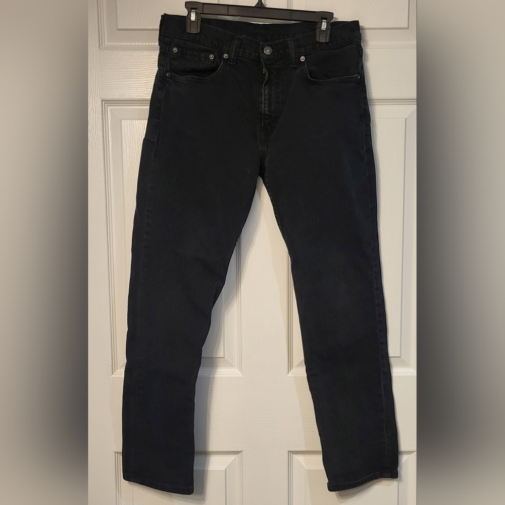 Men's Levi's 511 Black Jeans Size 34x30